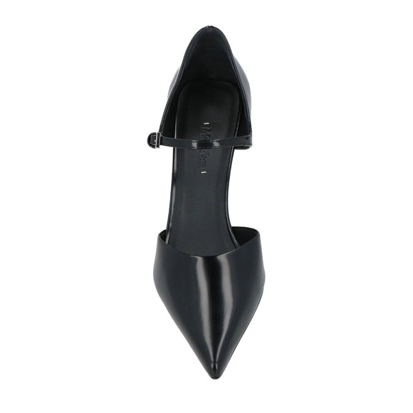 Max Mara Black Leather Stiletto Heels Size 40 USA Size 9  ‼️ review photos ‼️ - Picture 5 of 12